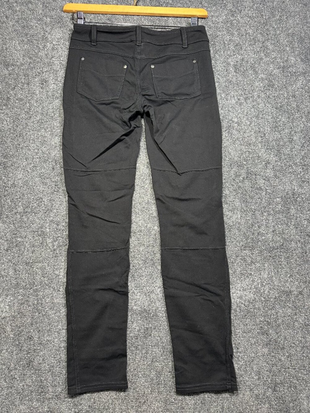 Athleta Pants Womens Small Skinny Pant Black Stretch Back and Front Pockets - Picture 6 of 8